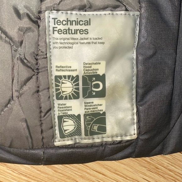 MEXX dark sage/green Fall/spring jacket for girls in a size 3-4 - Picture 14 of 16